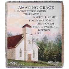 Amazing Grace Tapestry Throw